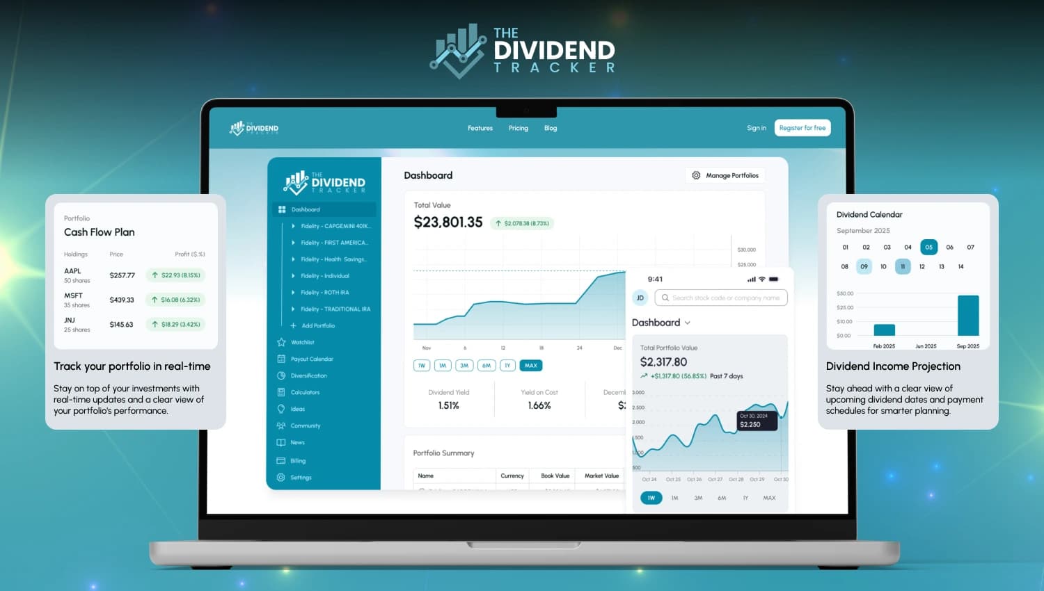 The Dividend Tracker preview
