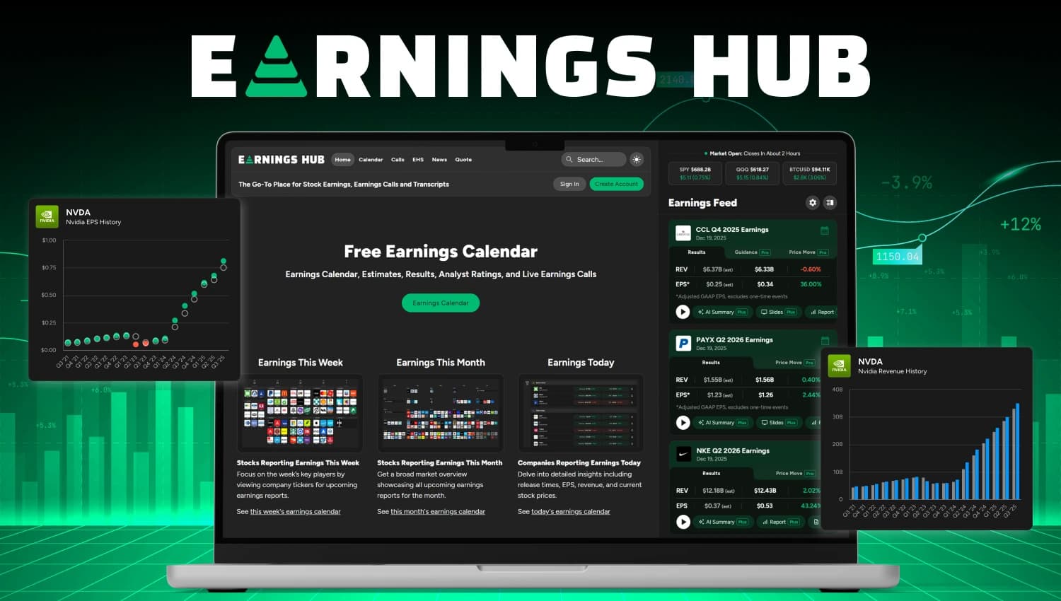 Earnings Hub preview