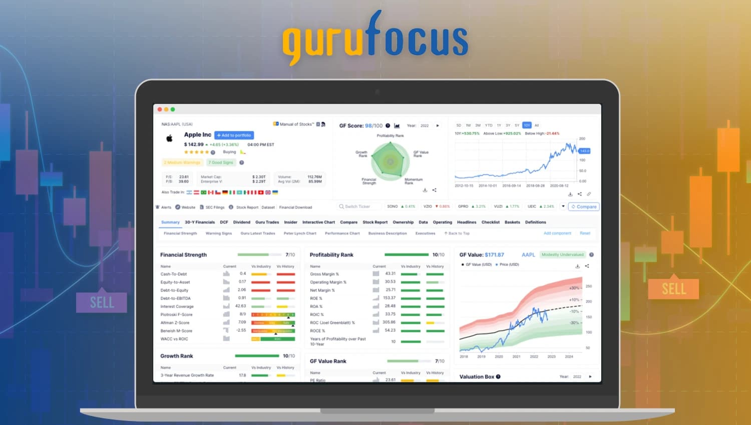GuruFocus preview