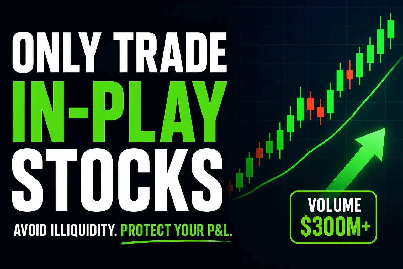 Only Trade Stocks That Are Actually In Play