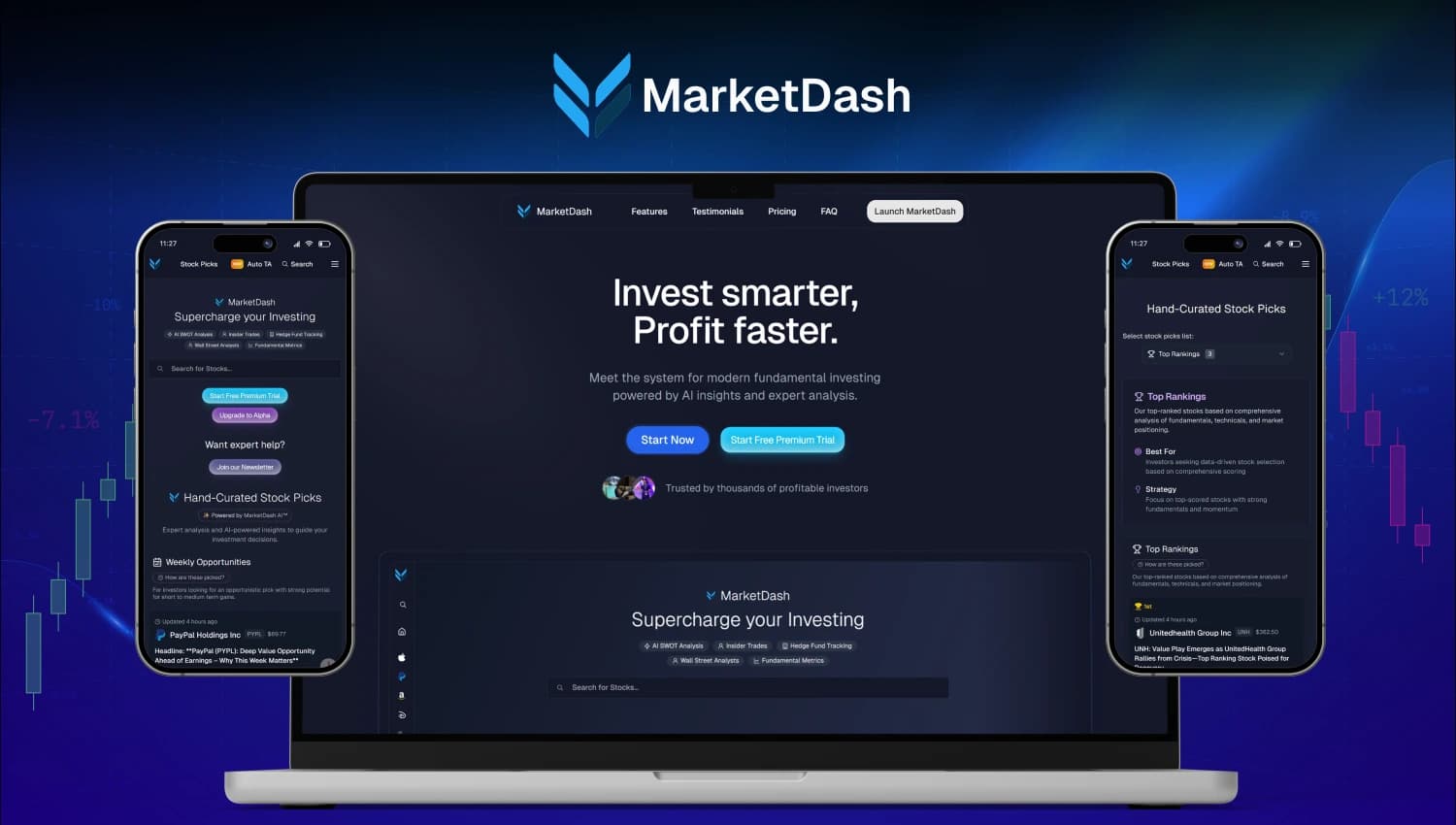 MarketDash.io preview